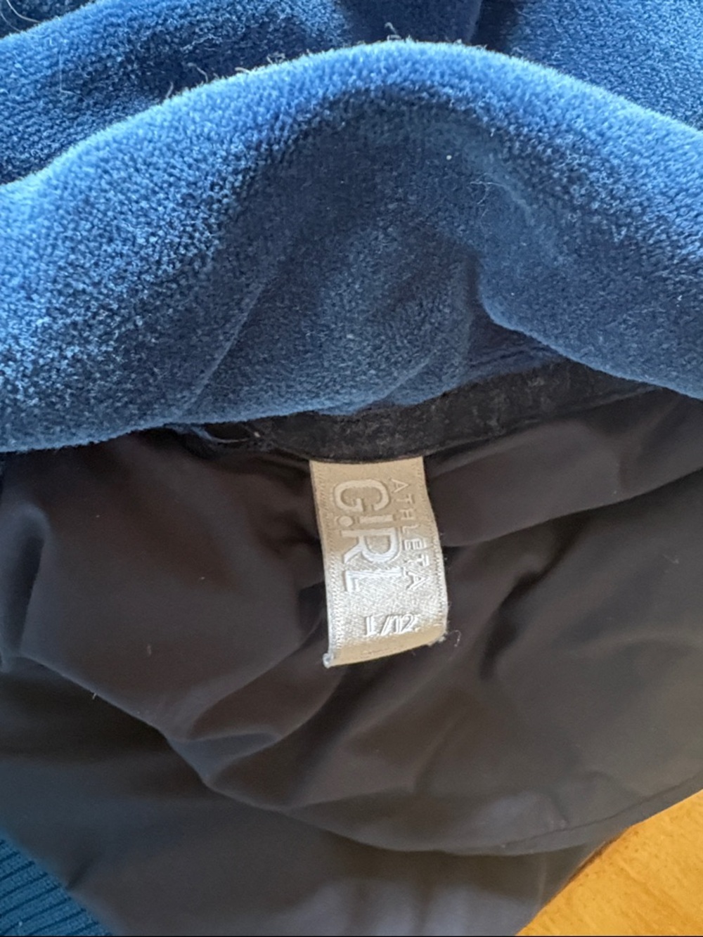 Athleta Girls Soft Blue Jacket